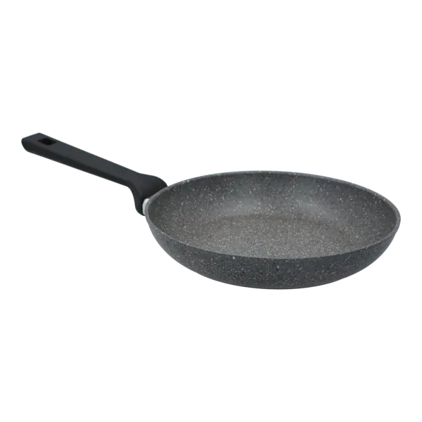 Eco-Friendly ILLA Planeta 24 cm Non-Stick Induction Frying Pan - 100% Recycled Aluminum, Made in Italy
