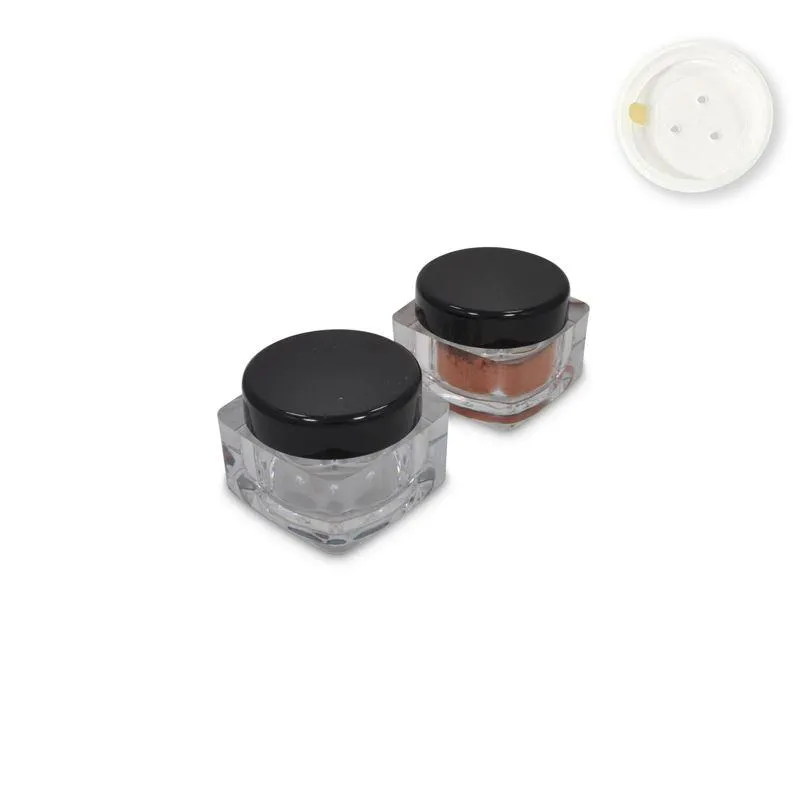 Jars: Shiny Black and Sifters with Seals