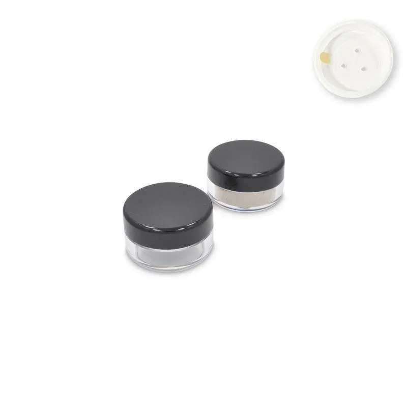 Jars: Shiny Black and Sifters with Seals