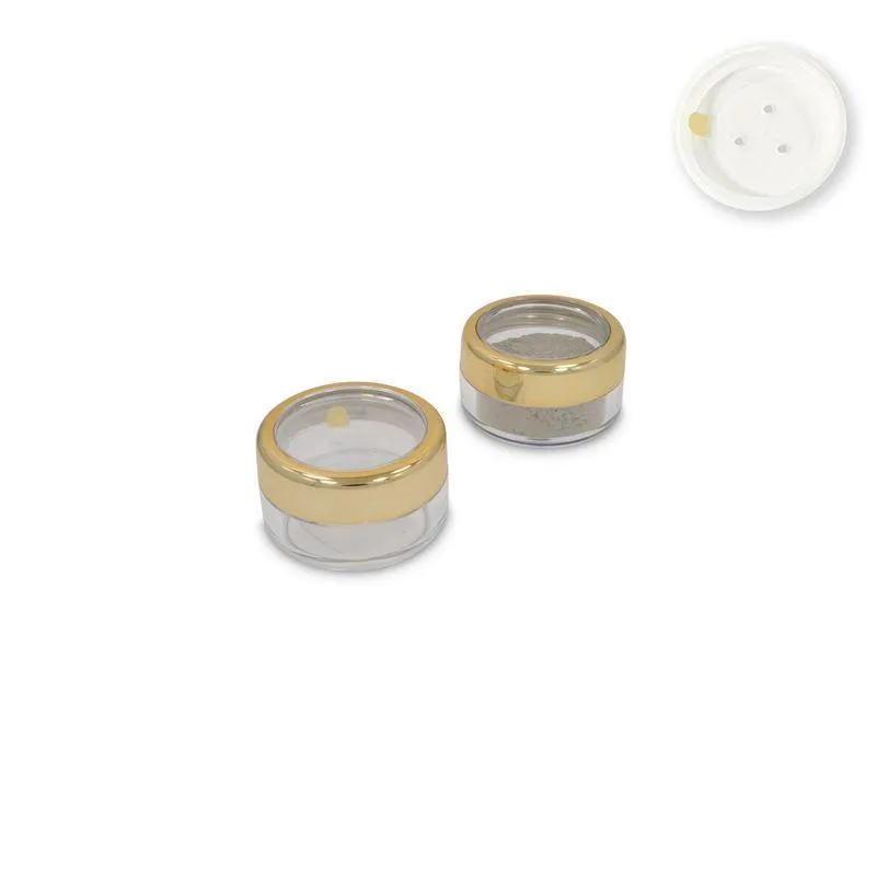 Jars: Shiny Gold Rim and Sifters with Seals