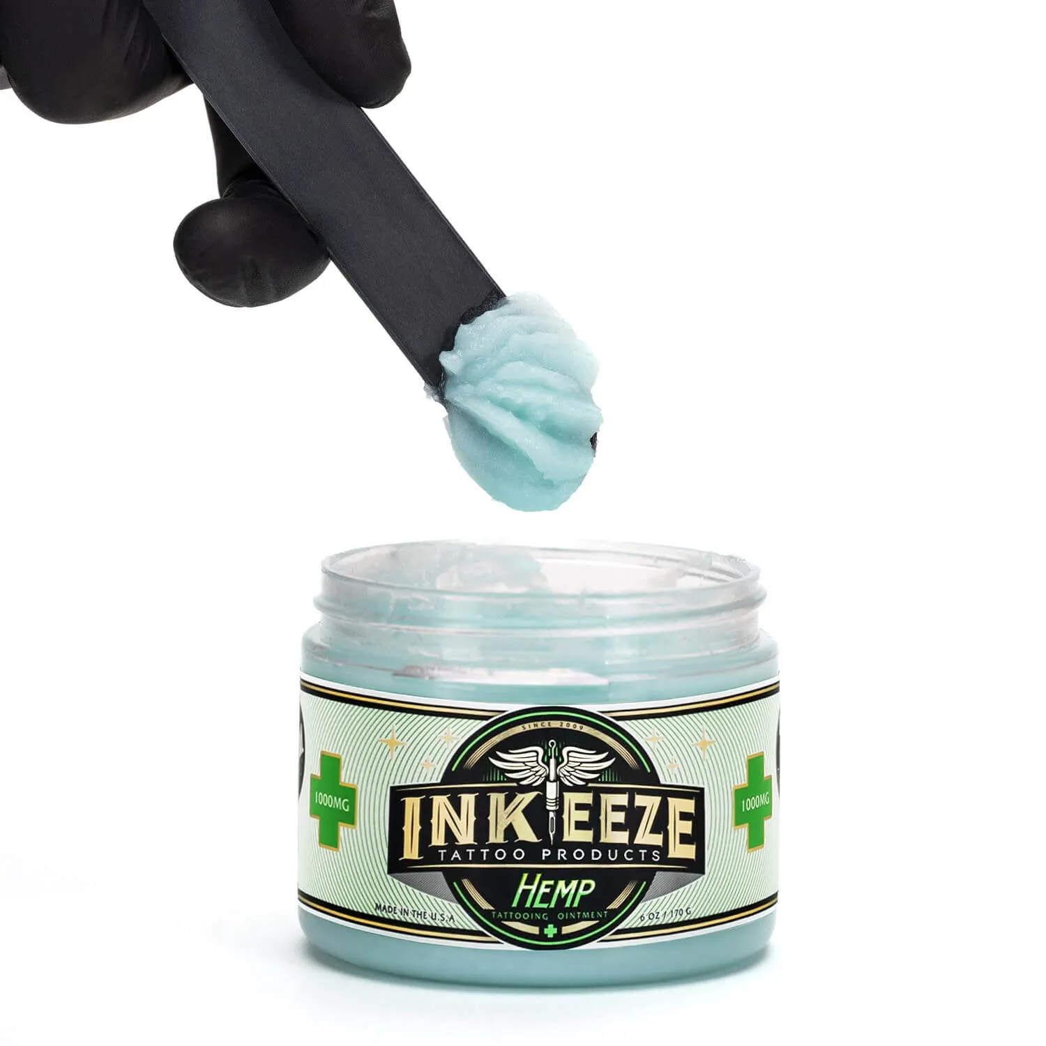 Jet Black x Inkeeze Bamboo Sterile Tongue Depressors - Black/100ct