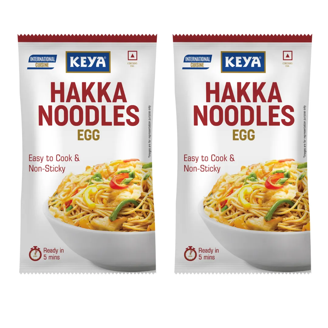 Keya Egg Hakka Noodle, 150 gm, Pack of 2