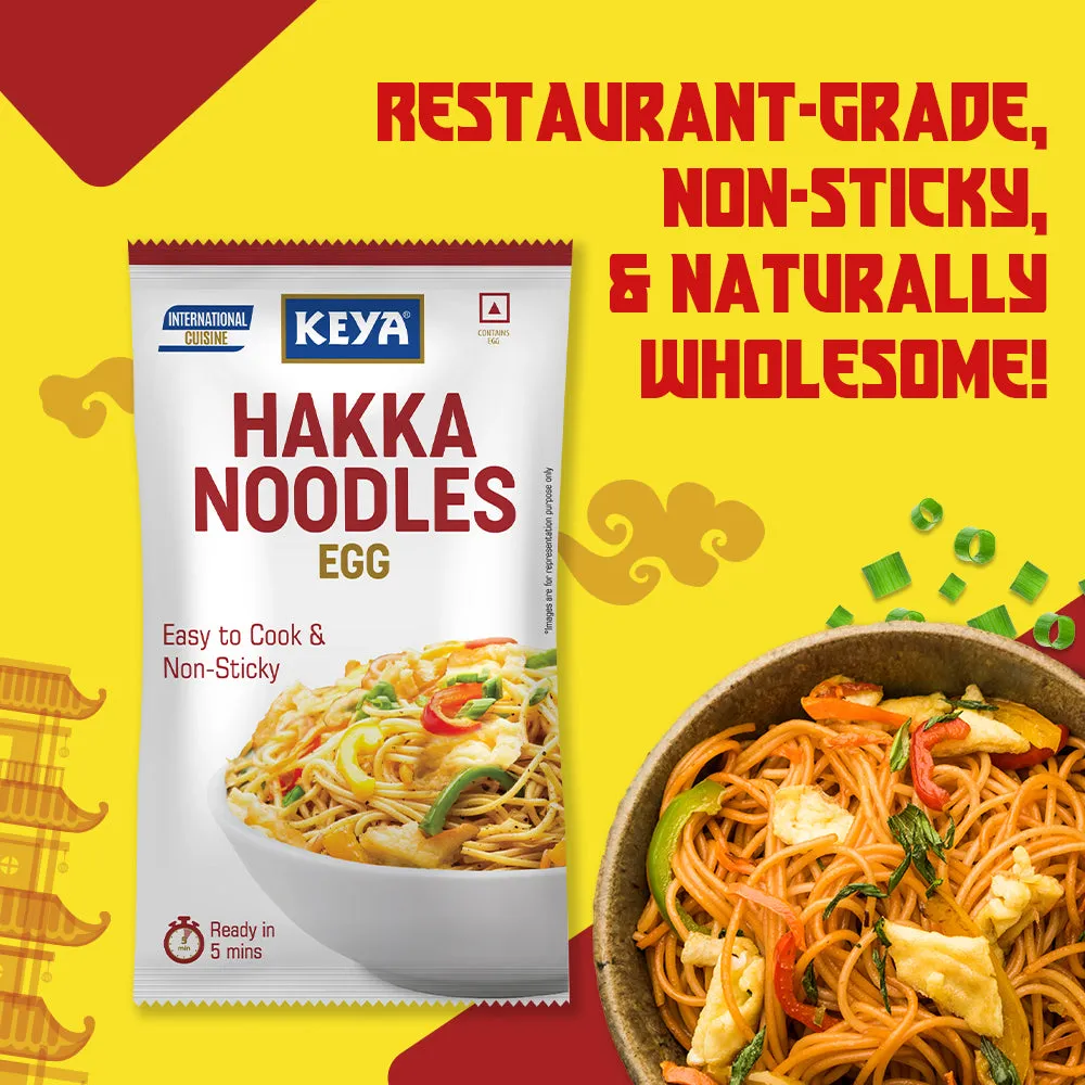 Keya Egg Hakka Noodle, 150 gm, Pack of 2