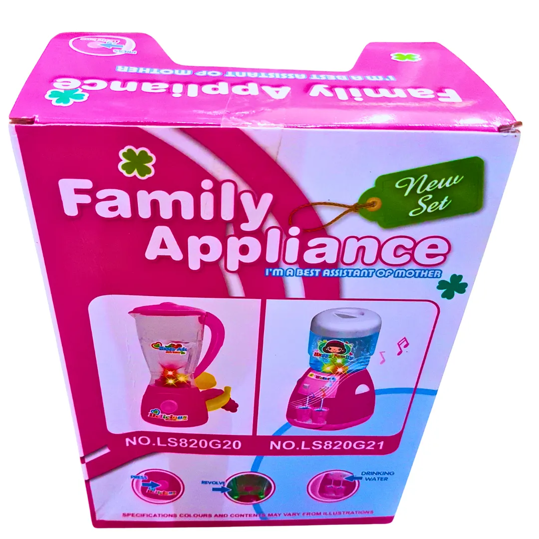 Kids Toy Blender – Family Appliance Pretend Kitchen Juicer with Realistic Rotating Action | Ages 3 