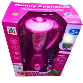 Kids Toy Blender – Family Appliance Pretend Kitchen Juicer with Realistic Rotating Action | Ages 3 