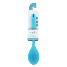 Krumbs Kitchen Chef's Collection Silicone Spoon, Blue