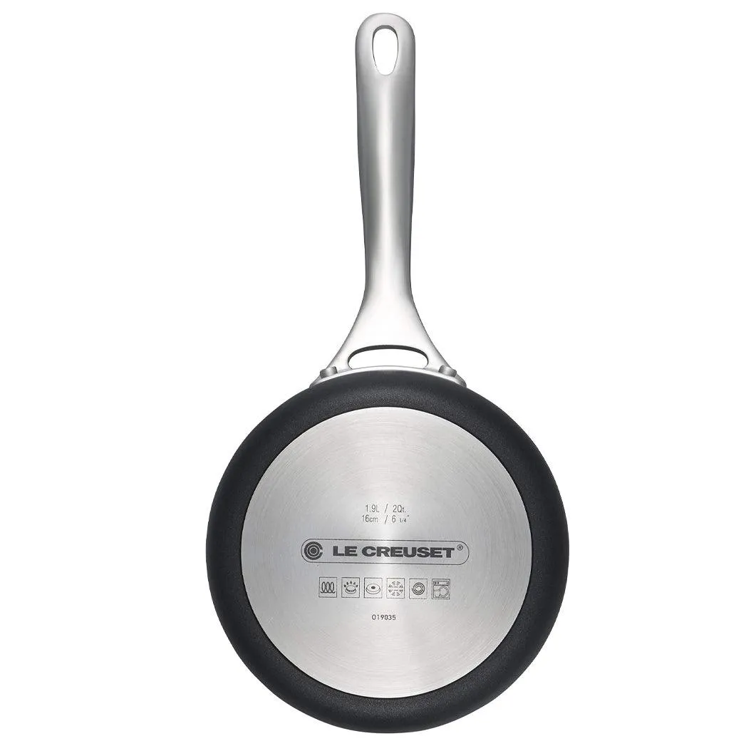 Le Creuset Toughened Nonstick PRO 2 qt. Saucepan with Glass Lid