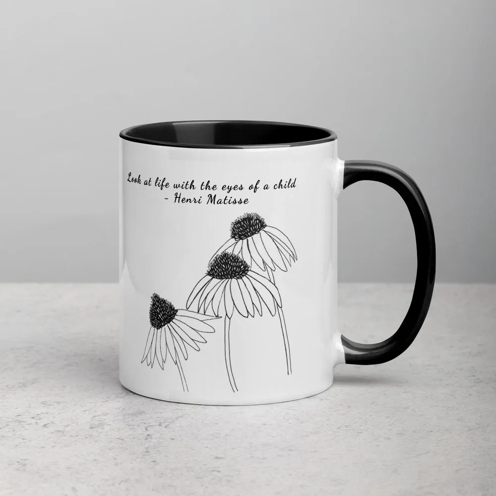Look at life with the eyes of a child - Matisse - Mug