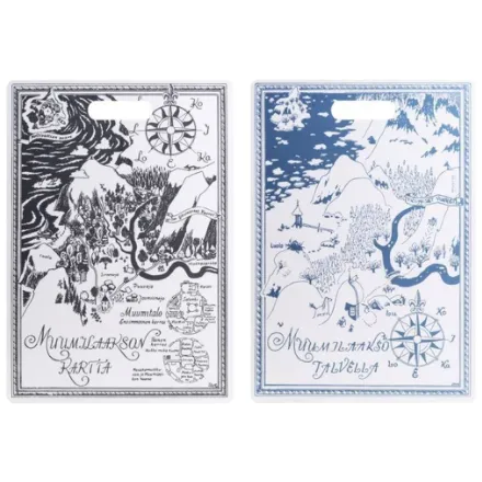 Moomin The Map Cutting Board - Muurla