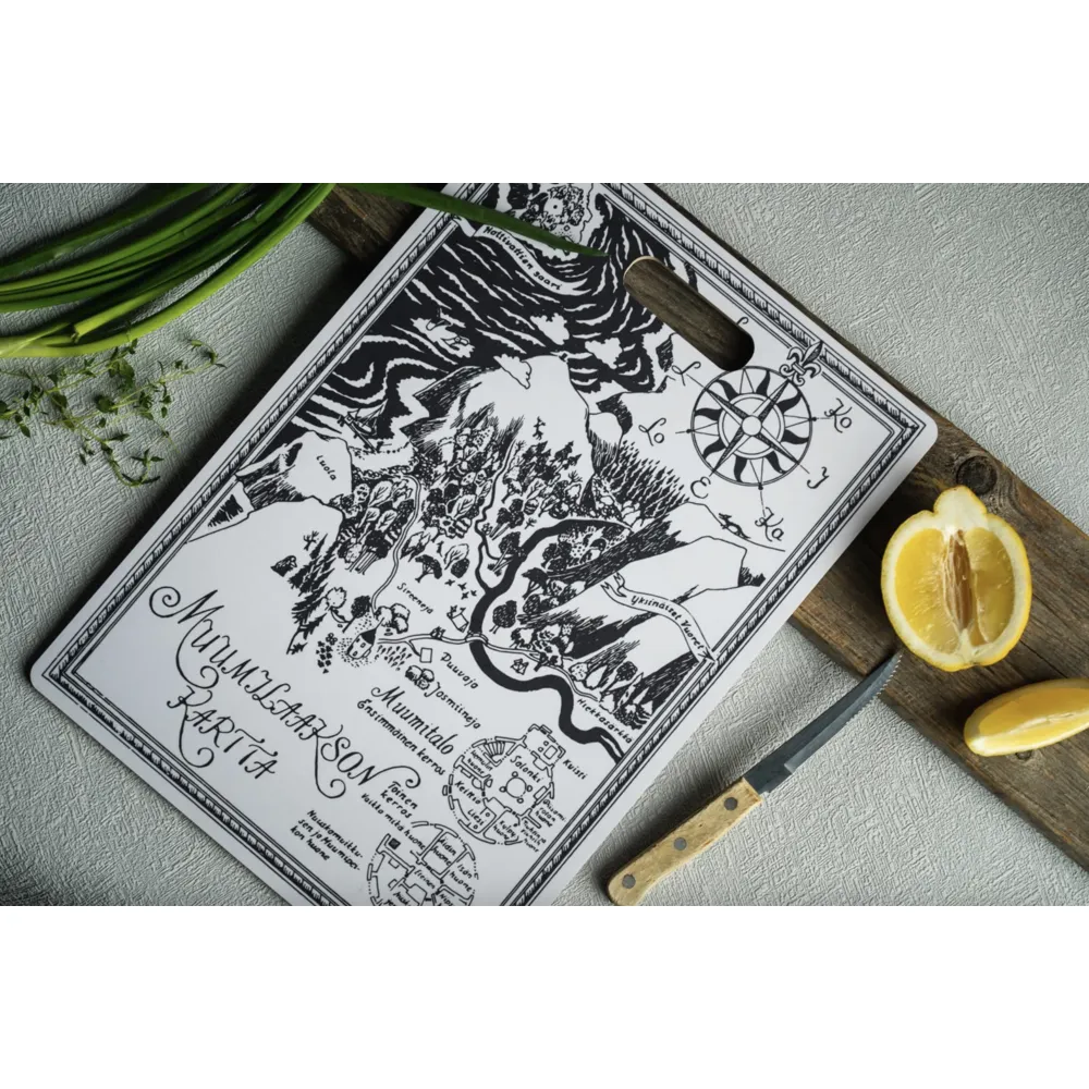Moomin The Map Cutting Board - Muurla
