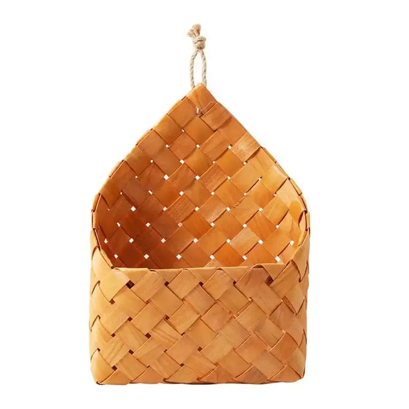 Natural Wicker Flower Basket