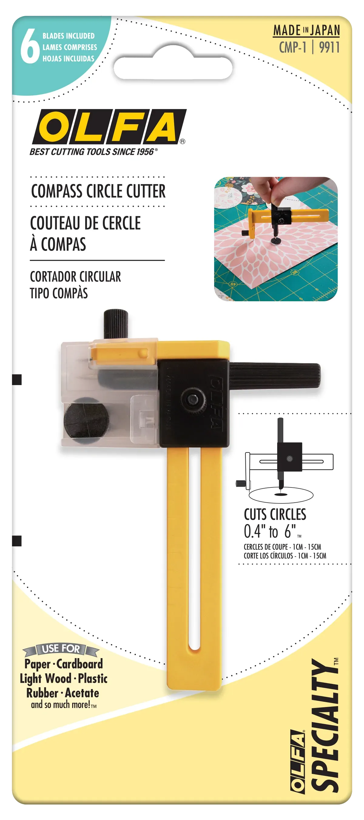 Olfa Compass Circle Cutter CMP-1
