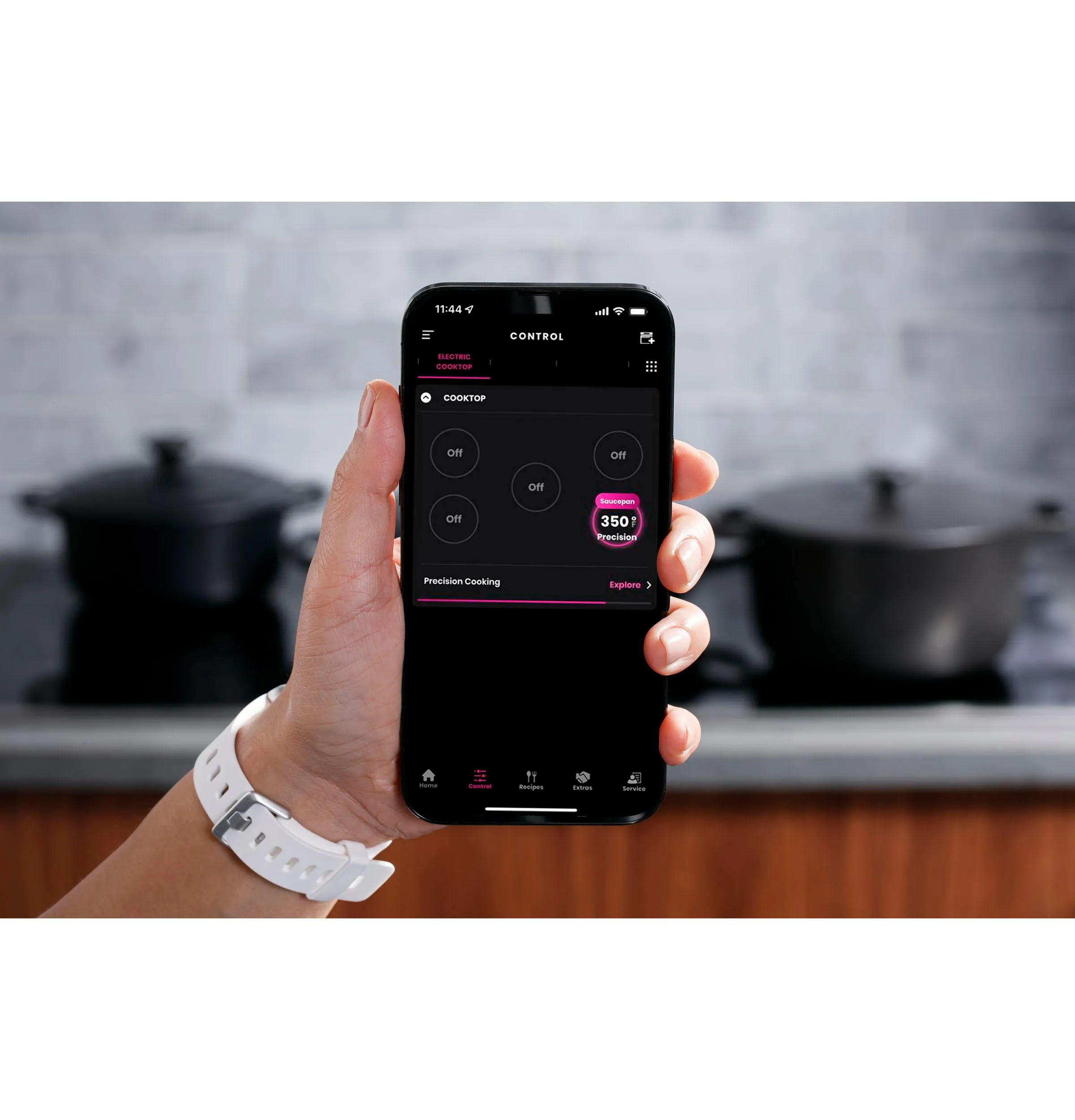 PHP7030DTBB GE Profile™ 30" Built-In Touch Control Induction Cooktop
