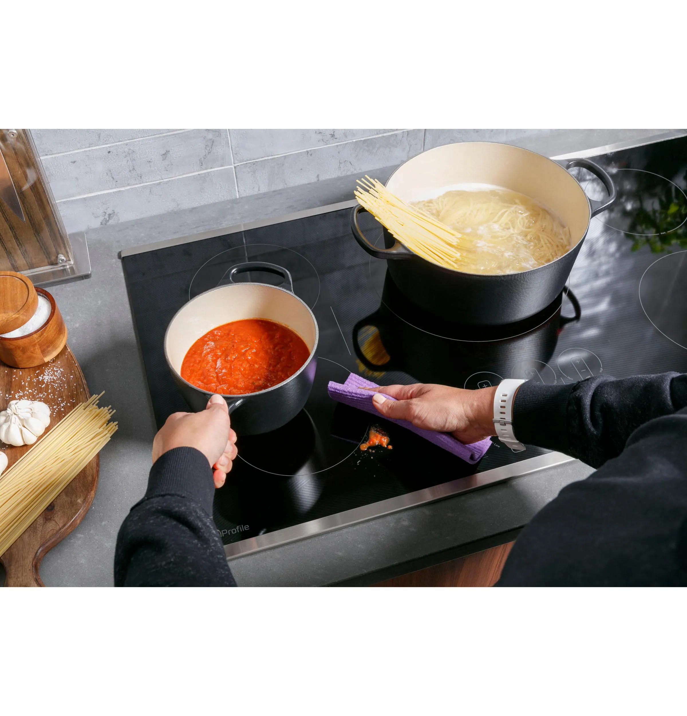 PHP7030DTBB GE Profile™ 30" Built-In Touch Control Induction Cooktop