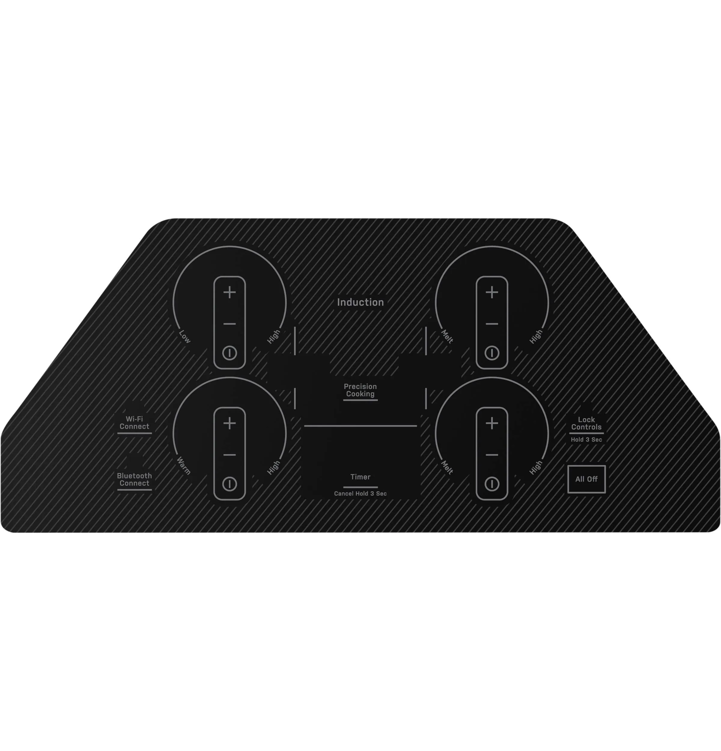 PHP7030DTBB GE Profile™ 30" Built-In Touch Control Induction Cooktop
