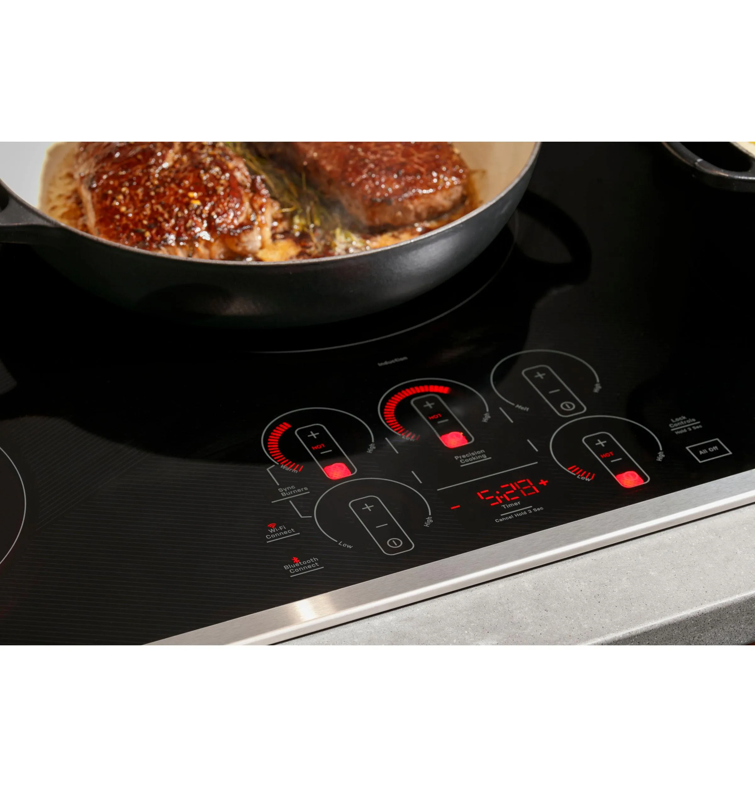 PHP7030DTBB GE Profile™ 30" Built-In Touch Control Induction Cooktop