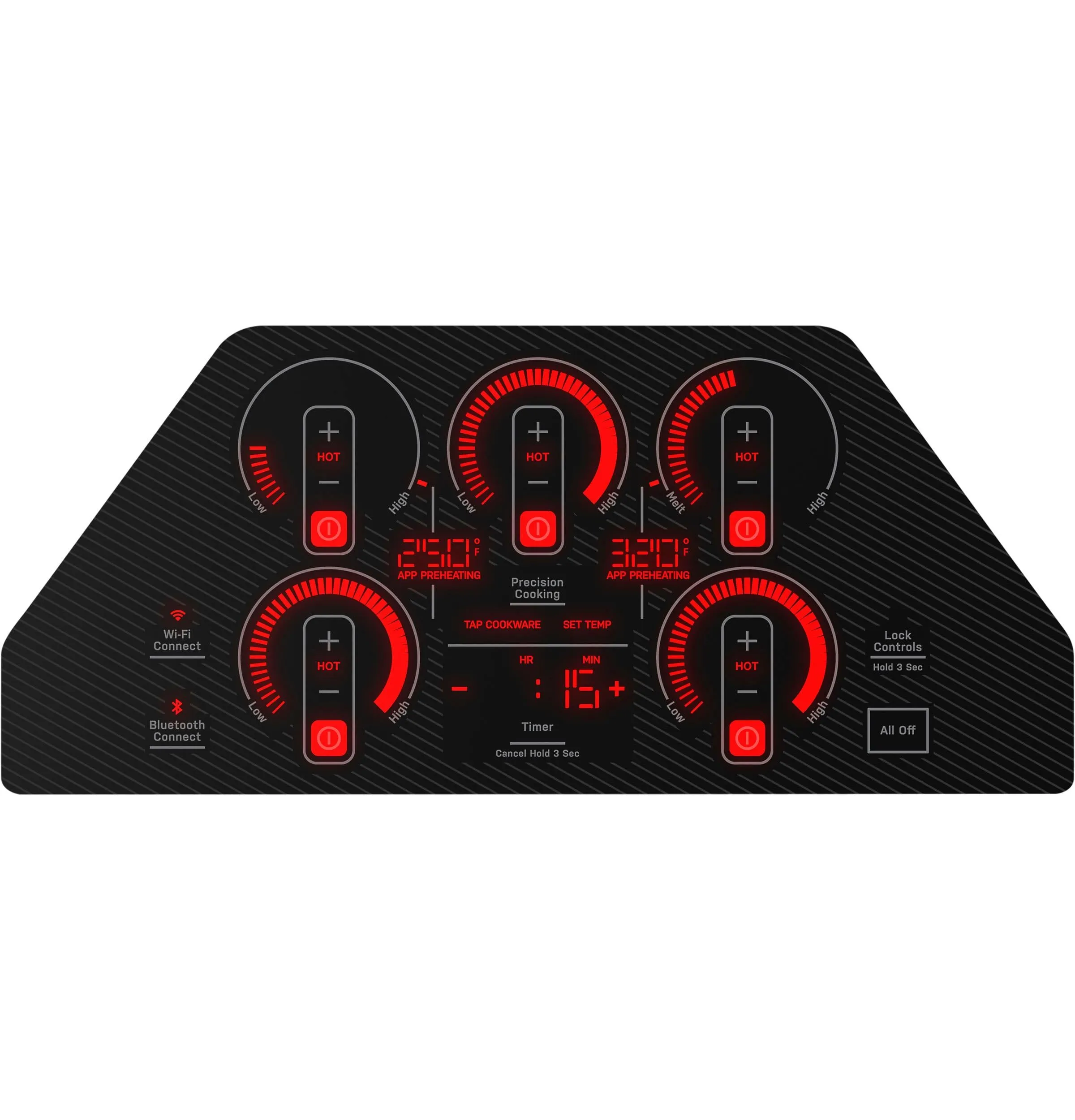 PHP7036DTBB GE Profile™ 36" Built-In Touch Control Induction Cooktop