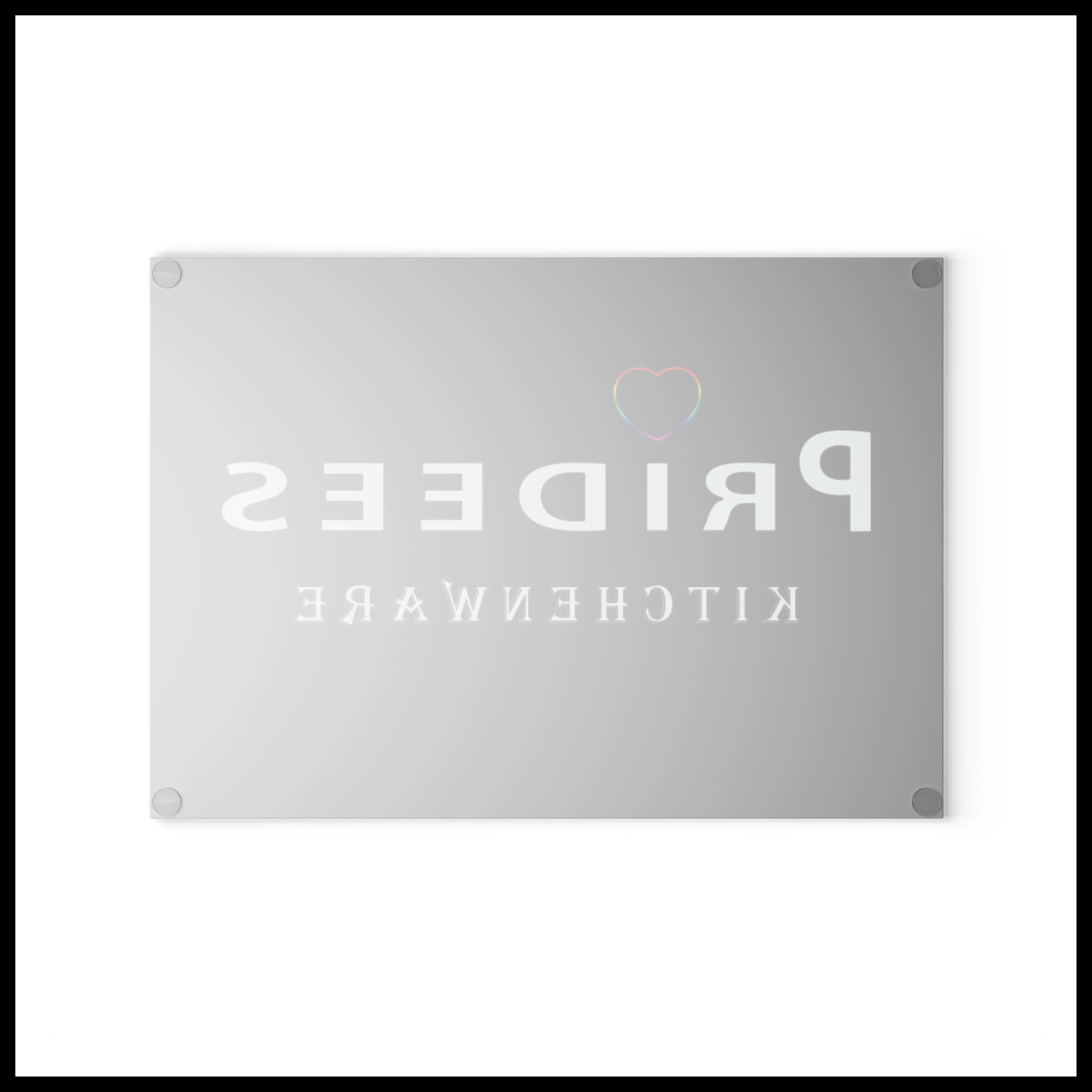 Pridees Glass Cutting Board