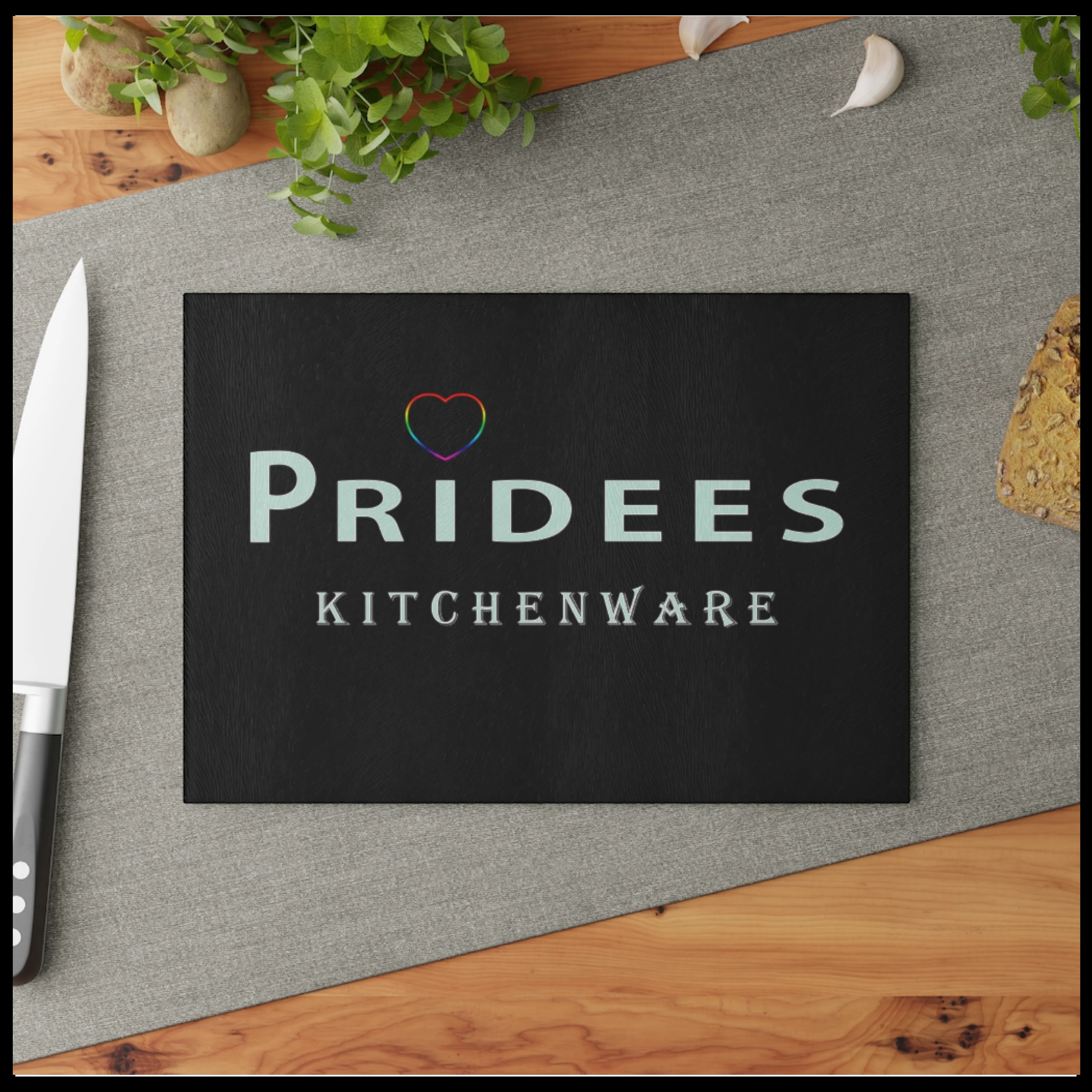 Pridees Glass Cutting Board