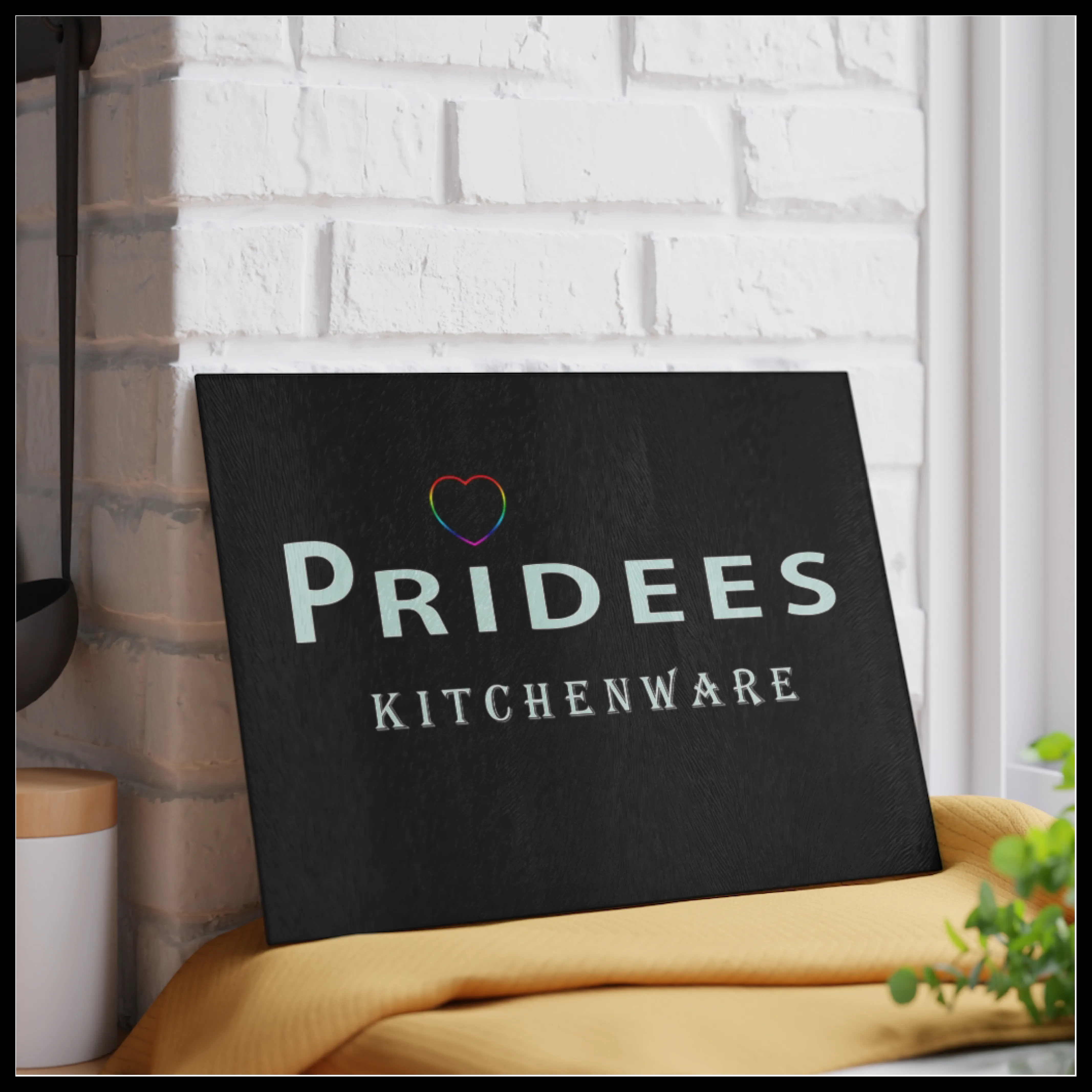 Pridees Glass Cutting Board
