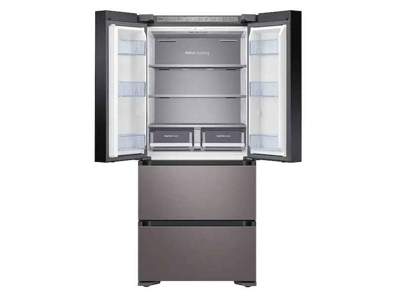 Samsung 17.3 cu. ft. Smart Kimchi & Specialty 4-Door French Door Refrigerator in Platinum Bronze