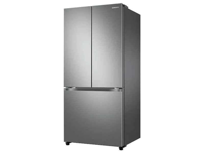Samsung RF18A5101SR 18 cu. ft. Smart Counter Depth 3-Door French Door Refrigerator in Stainless Steel
