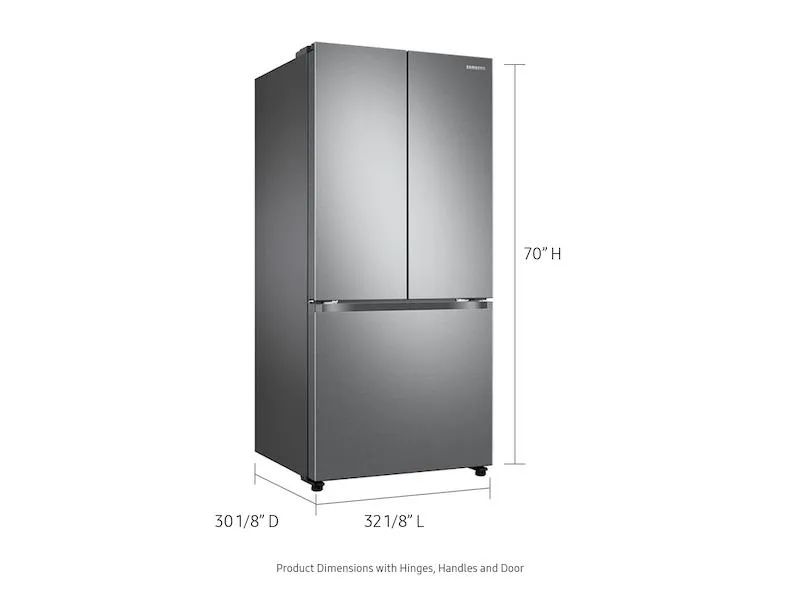Samsung RF20A5101SR 19.5 cu. ft. Smart 3-Door French Door Refrigerator in Stainless Steel
