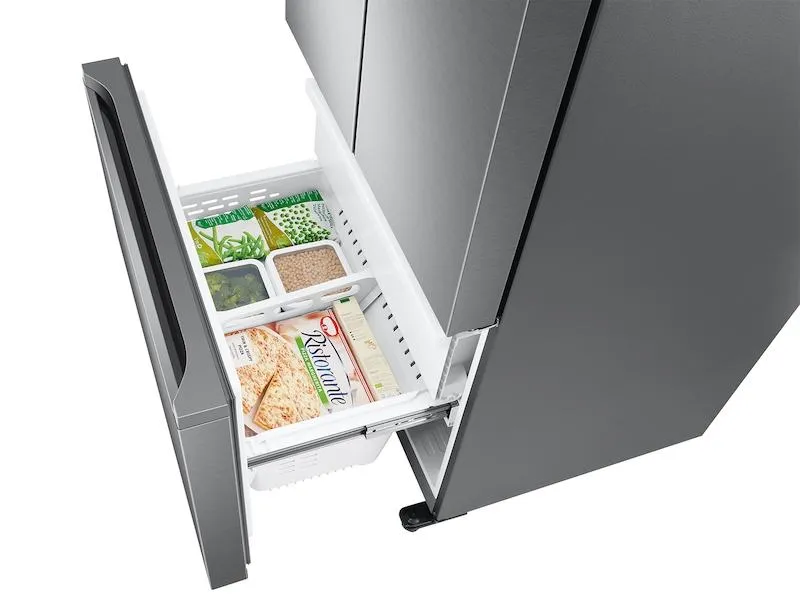 Samsung RF20A5101SR 19.5 cu. ft. Smart 3-Door French Door Refrigerator in Stainless Steel
