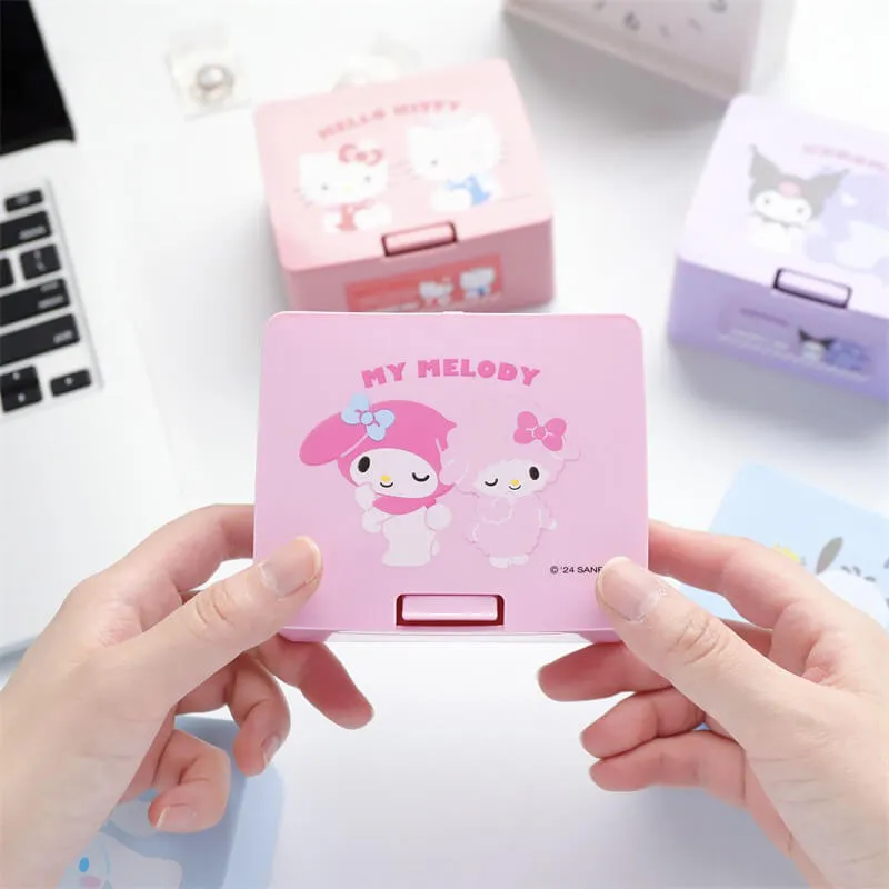 Sanrio Pop-up Lid Desktop Organizer Boxes