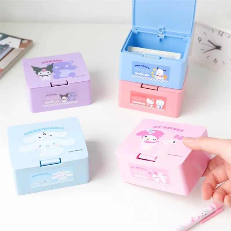 Sanrio Pop-up Lid Desktop Organizer Boxes