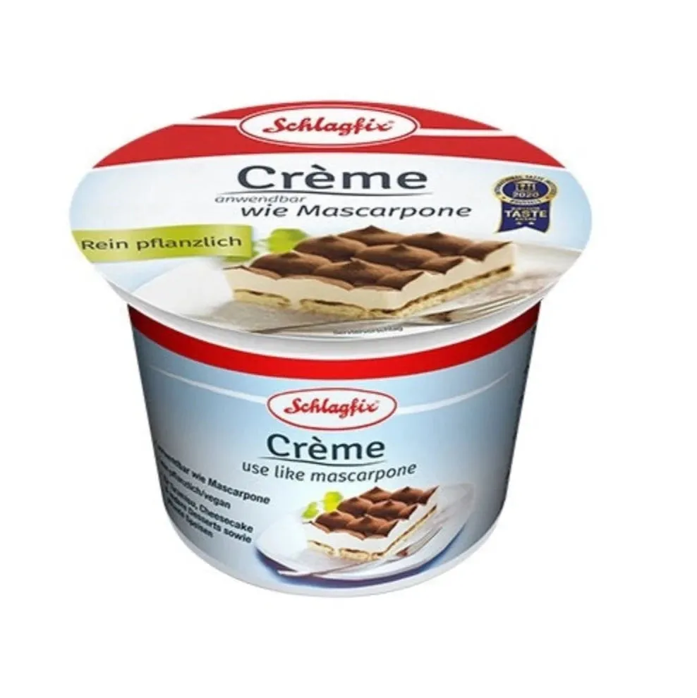 Schlagfix Vegan Mascarpone Crème 250g