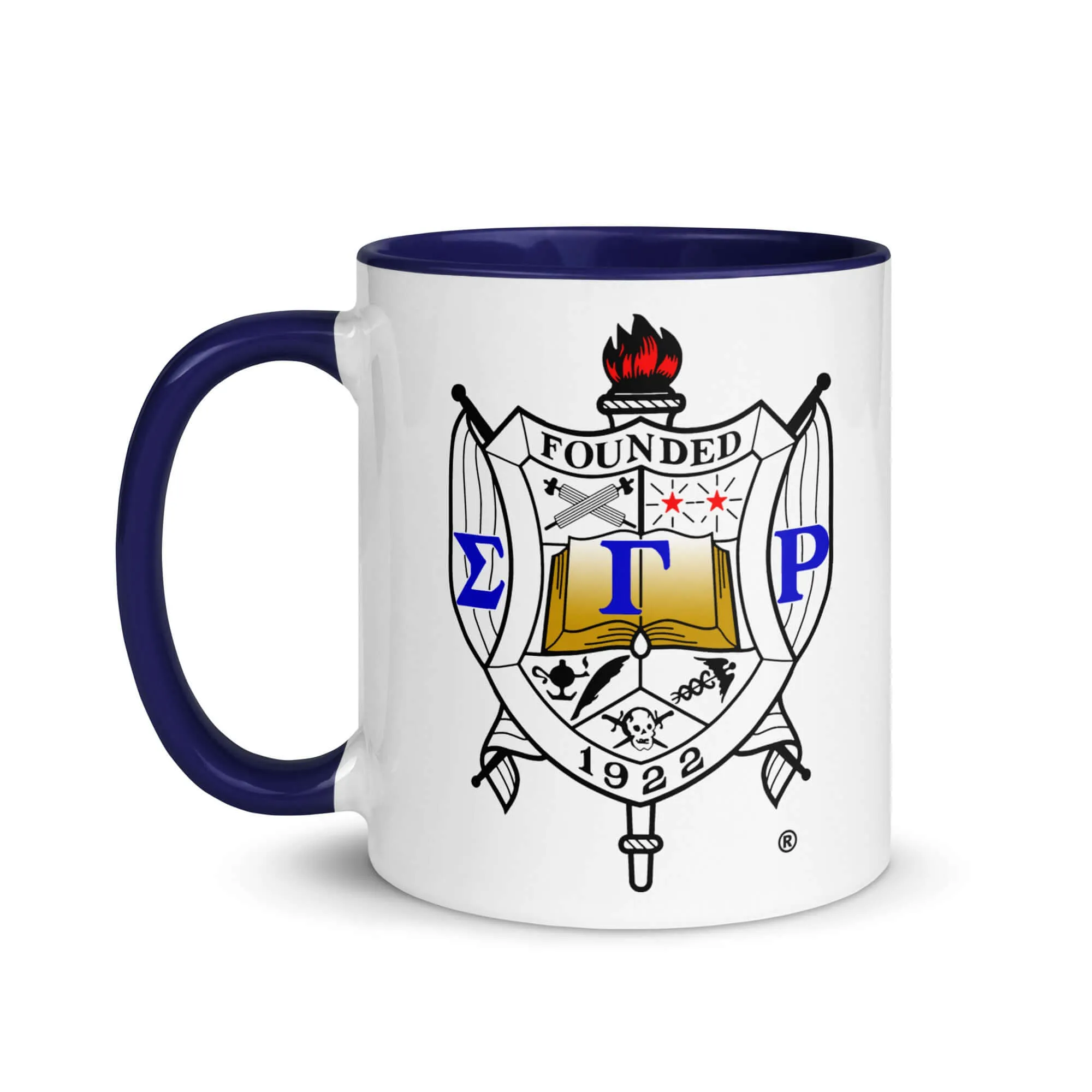 SGRho Crest Mug with Color Inside