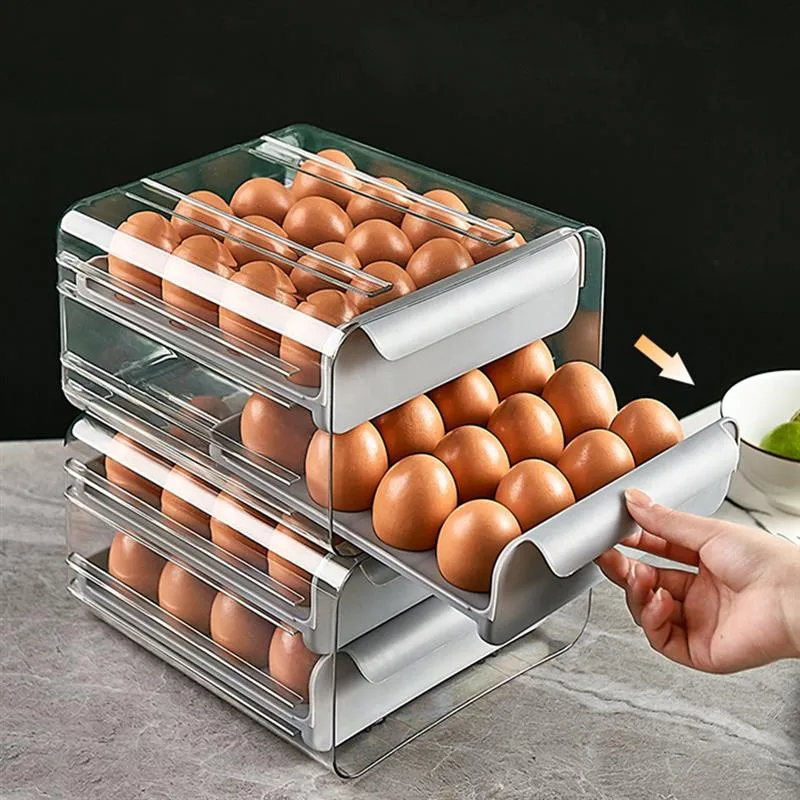 Smart Large Capacity Stackable Egg Storage Box