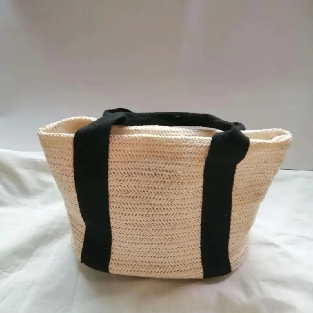Summer New Vegetable Basket Straw Bag Bohemian Style Beach Bag Holiday Casual Women's Bag
