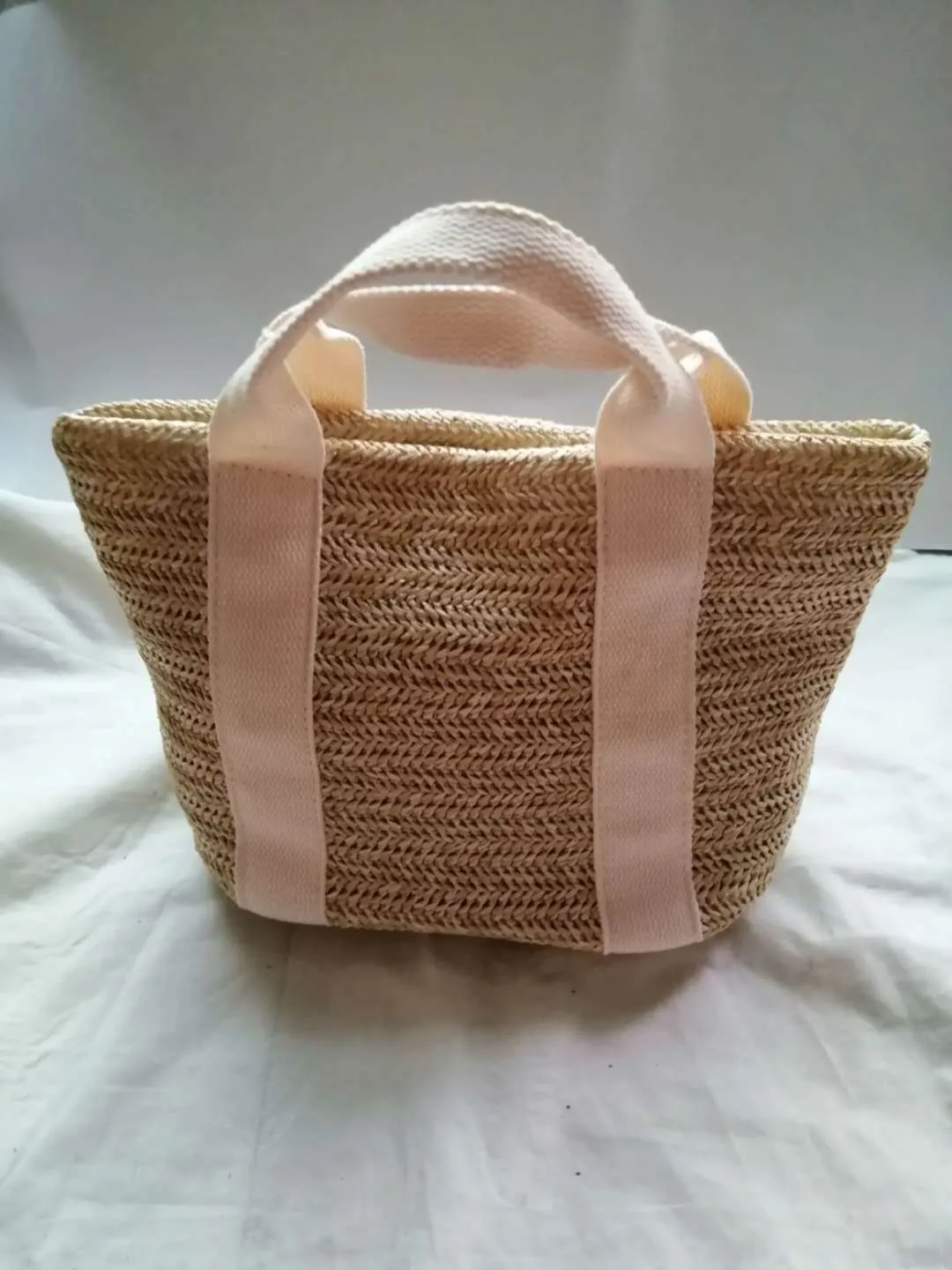 Summer New Vegetable Basket Straw Bag Bohemian Style Beach Bag Holiday Casual Women's Bag