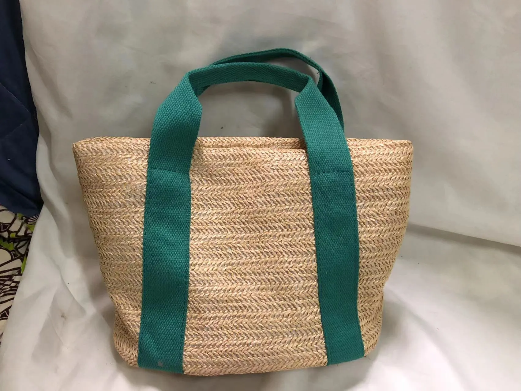 Summer New Vegetable Basket Straw Bag Bohemian Style Beach Bag Holiday Casual Women's Bag