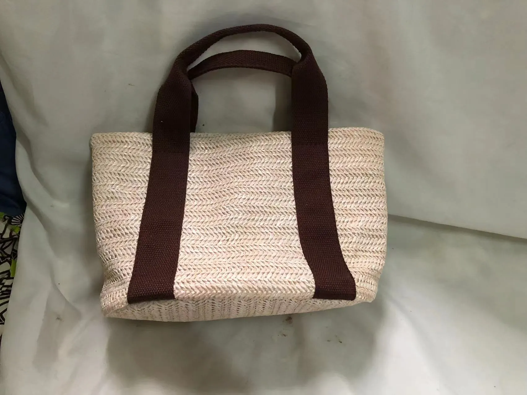 Summer New Vegetable Basket Straw Bag Bohemian Style Beach Bag Holiday Casual Women's Bag
