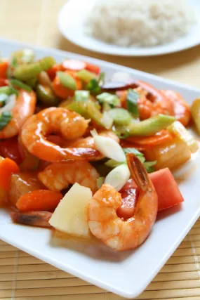Sweet and Sour Prawn Stir Fry