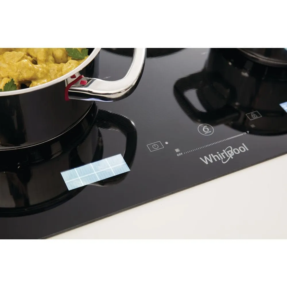 Whirlpool SMP778C-NE-IXL 77cm Induction Hob - Black