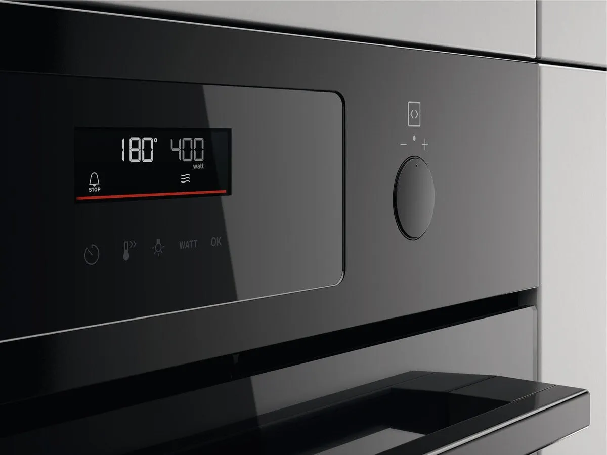 Zanussi ZVENM6KN Compact Oven with Microwave and Grill Functions, Black