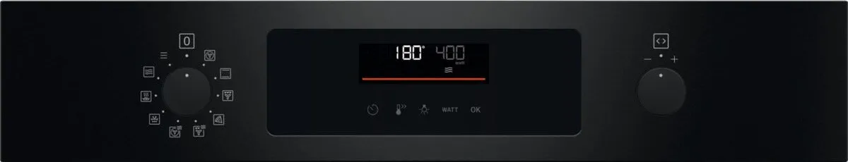 Zanussi ZVENM6KN Compact Oven with Microwave and Grill Functions, Black