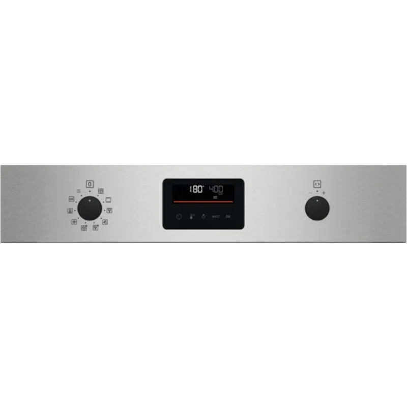 Zanussi ZVENM6X3 Compact Oven with Microwave and Grill Functions, Stainless Steel