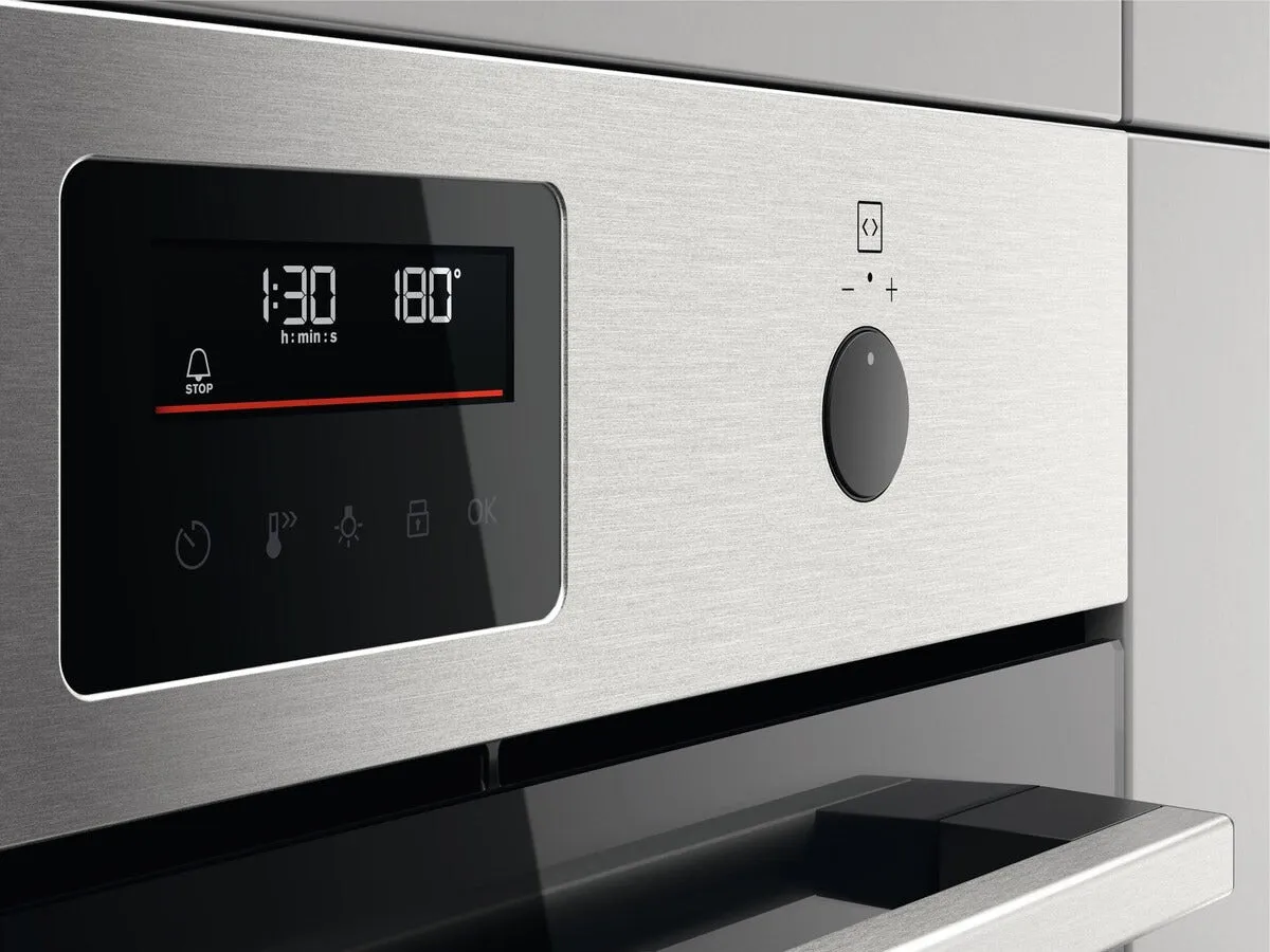 Zanussi ZVENM6X3 Compact Oven with Microwave and Grill Functions, Stainless Steel