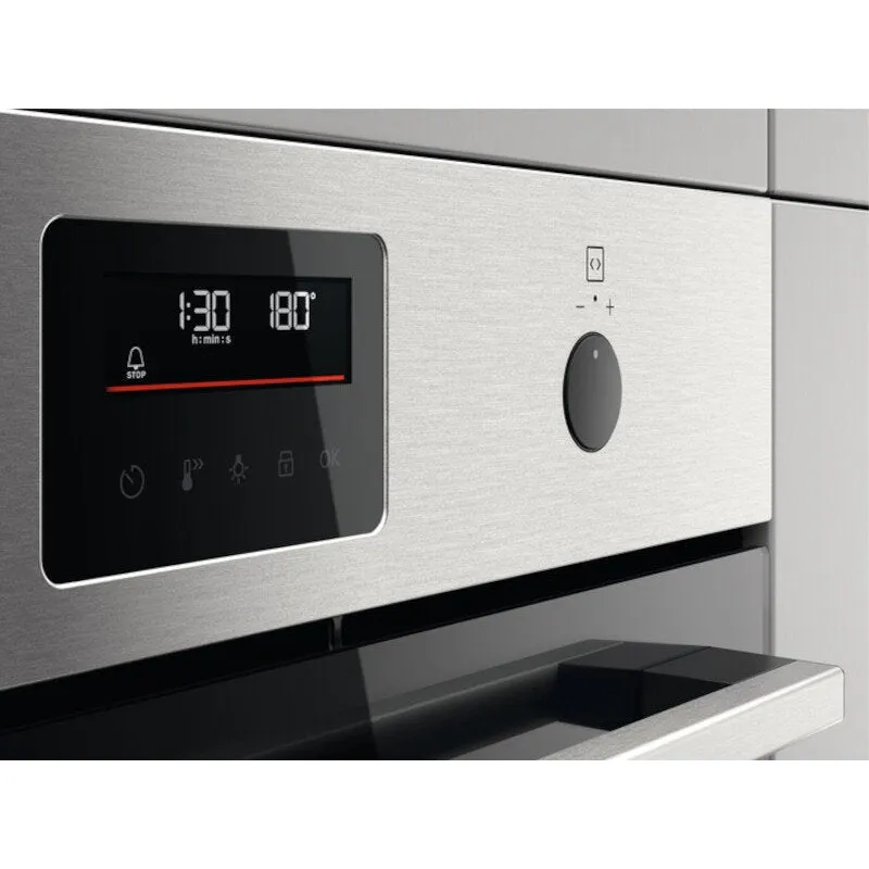 Zanussi ZVENM6X3 Compact Oven with Microwave and Grill Functions, Stainless Steel