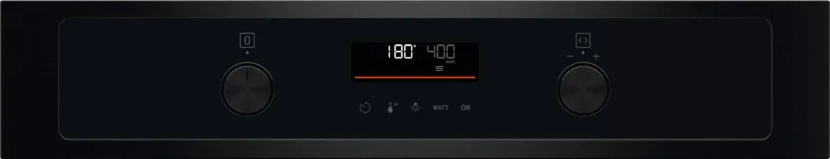 Zanussi ZVENM7KN Compact Oven with Microwave and Grill Functions, Black