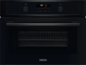 Zanussi ZVENM7KN Compact Oven with Microwave and Grill Functions, Black